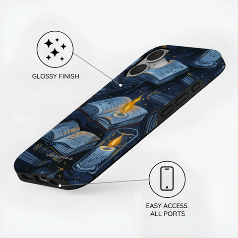 Arcane Tome Tapestry - iPhone 16 Plus Case