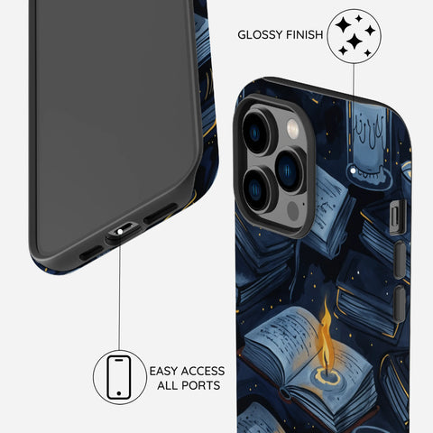 Arcane Tome Tapestry - iPhone 14 Pro Case