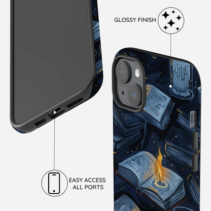 Arcane Tome Tapestry - iPhone 15 Plus Case