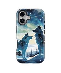 iPhone Tough Case with MagSafe - Arctic Wolves Whispers - CASETEROID