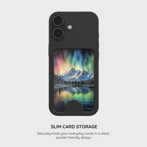 Aurora Wilderness Vista - Magnetic Wallet & Stand