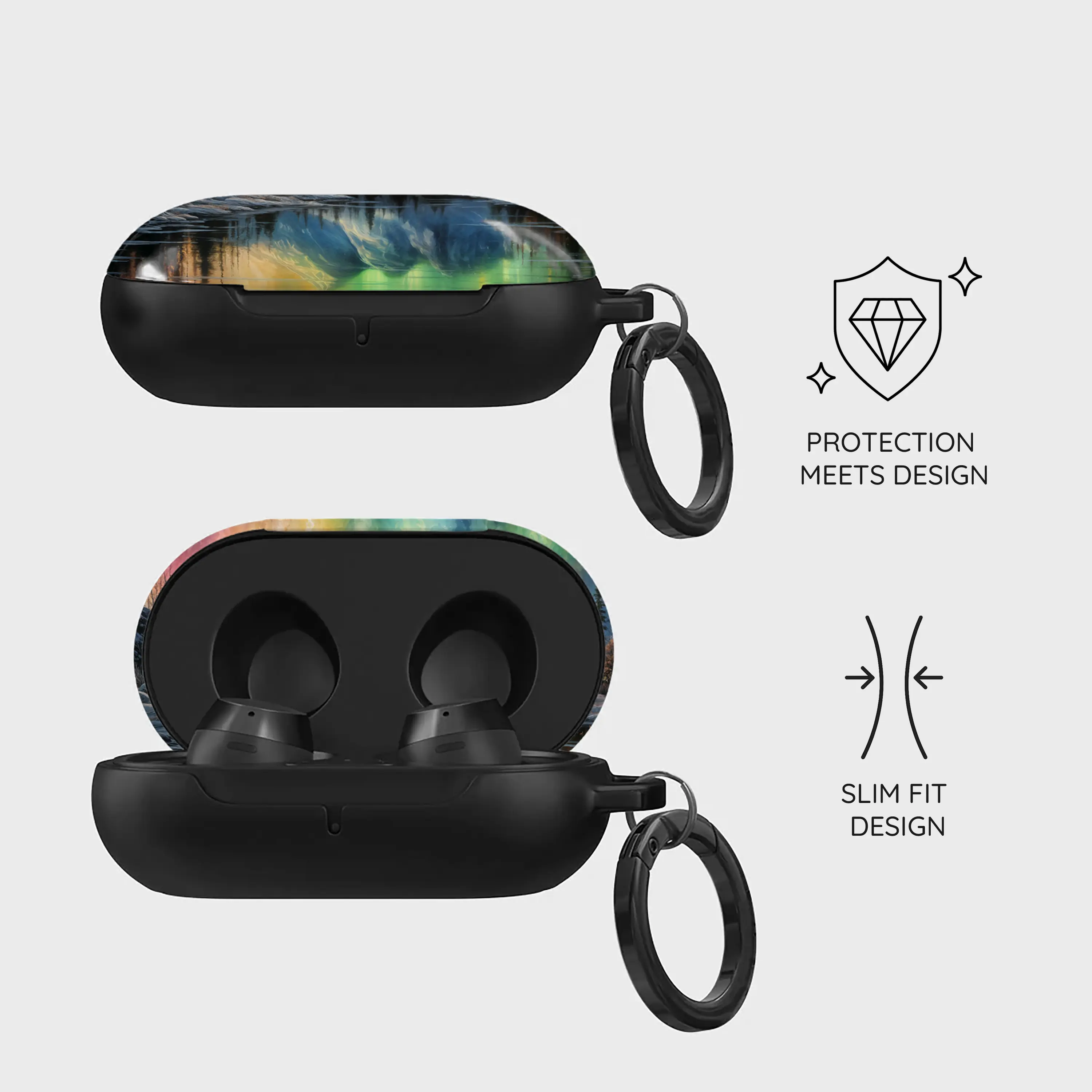 Aurora Wilderness Vista - Samsung Galaxy Buds Plus Case