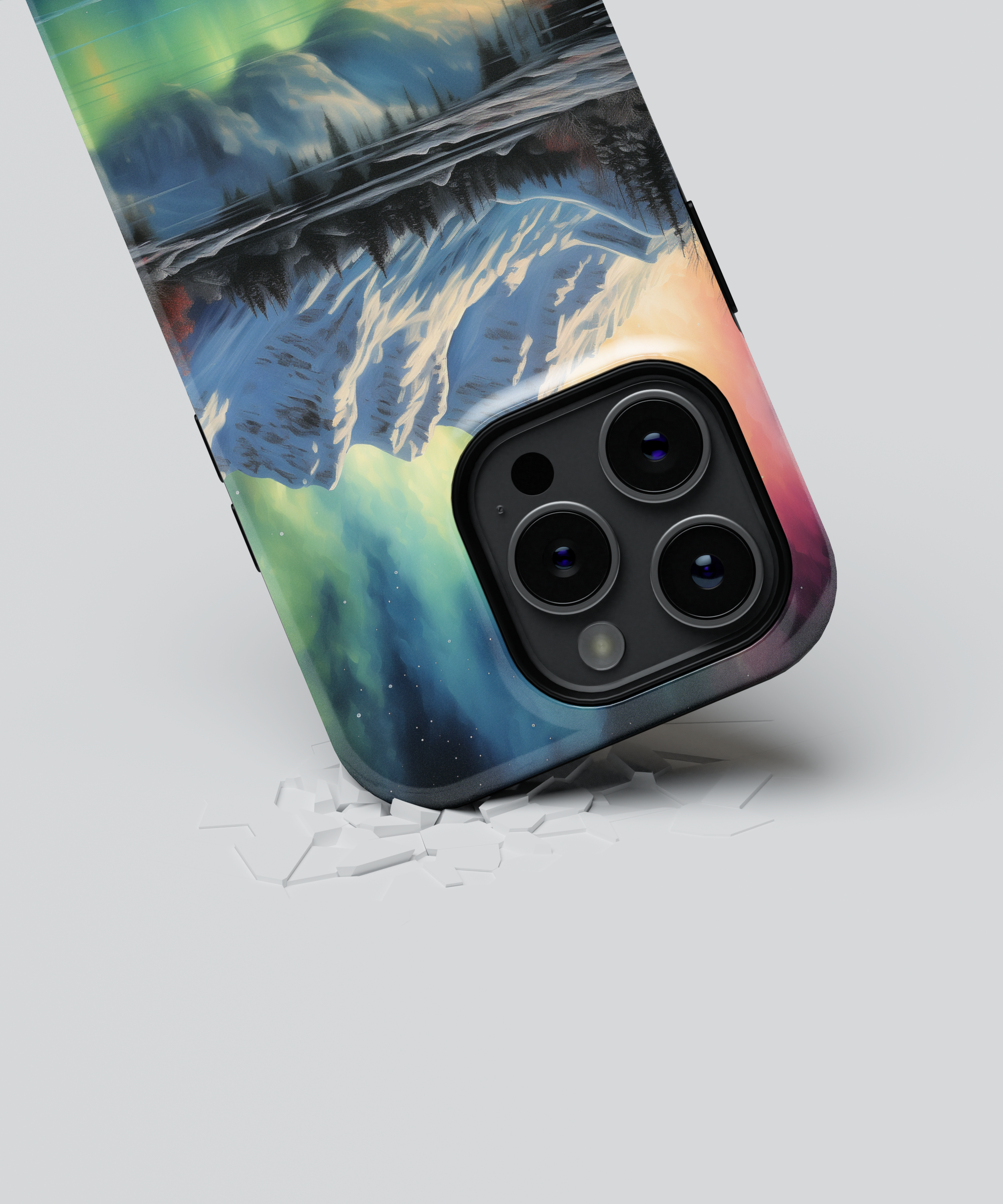 iPhone Tough Case with MagSafe - Aurora Wilderness Vista - CASETEROID