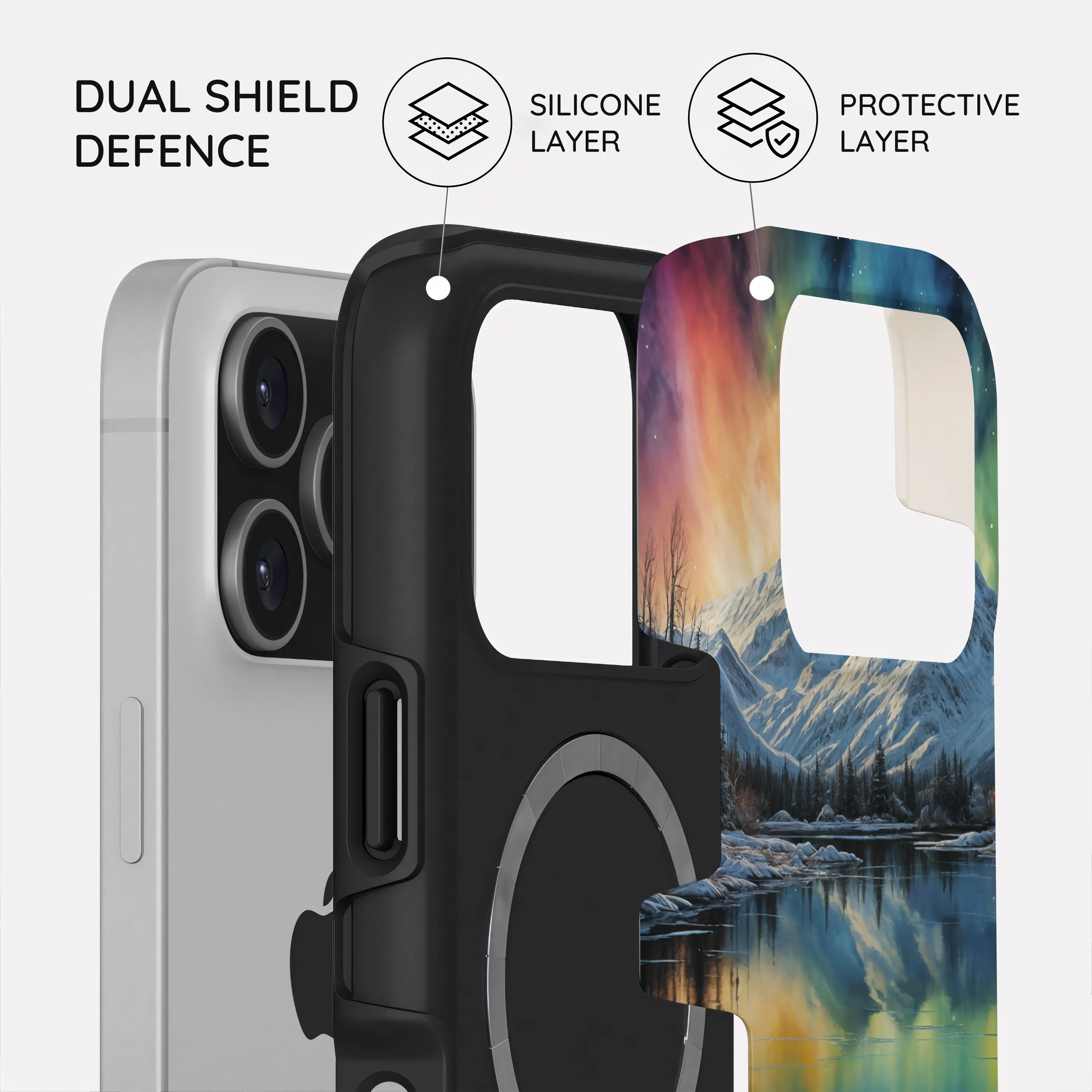 Aurora Wilderness Vista - iPhone 17 Pro Case