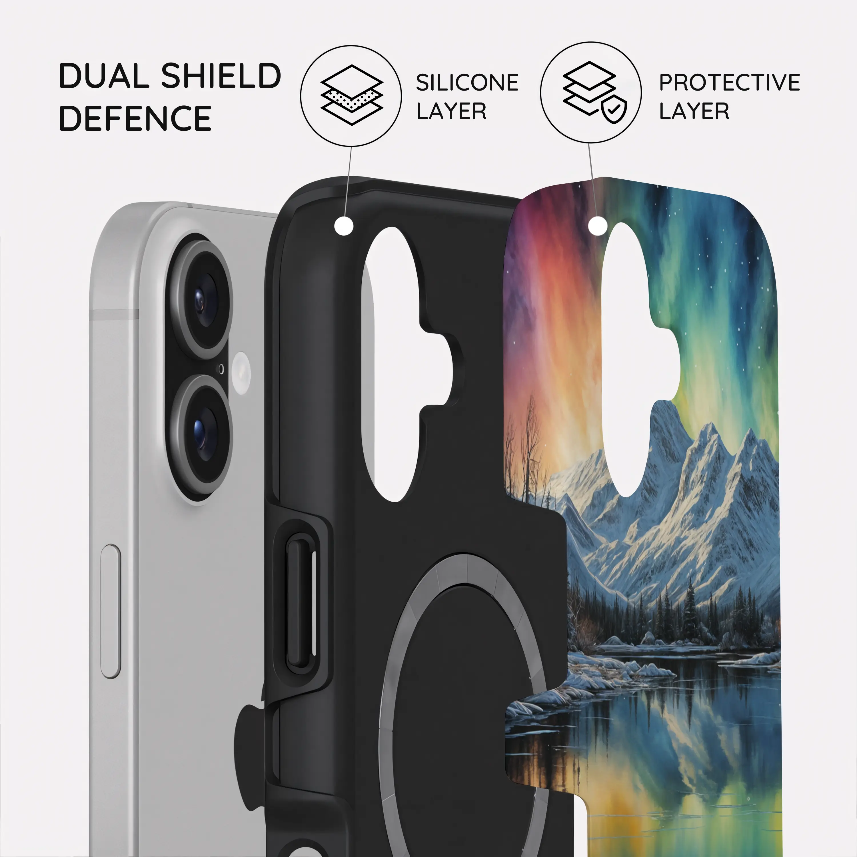 Aurora Wilderness Vista - iPhone 17 Case