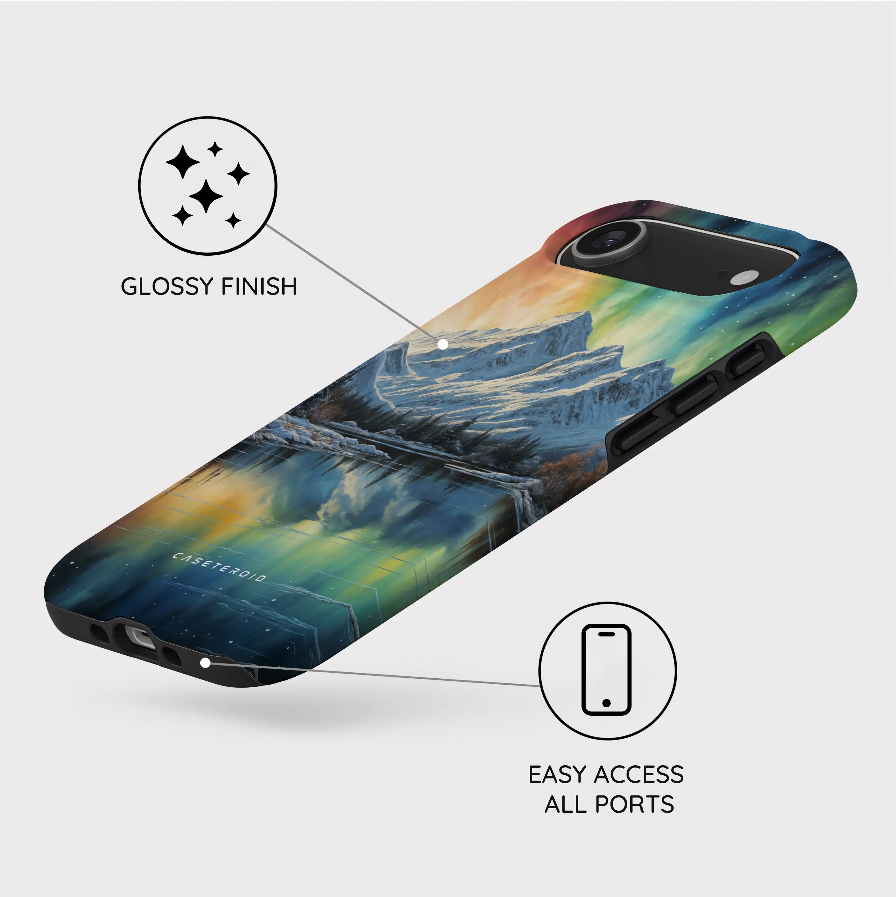 Aurora Wilderness Vista - iPhone 17 Air Case