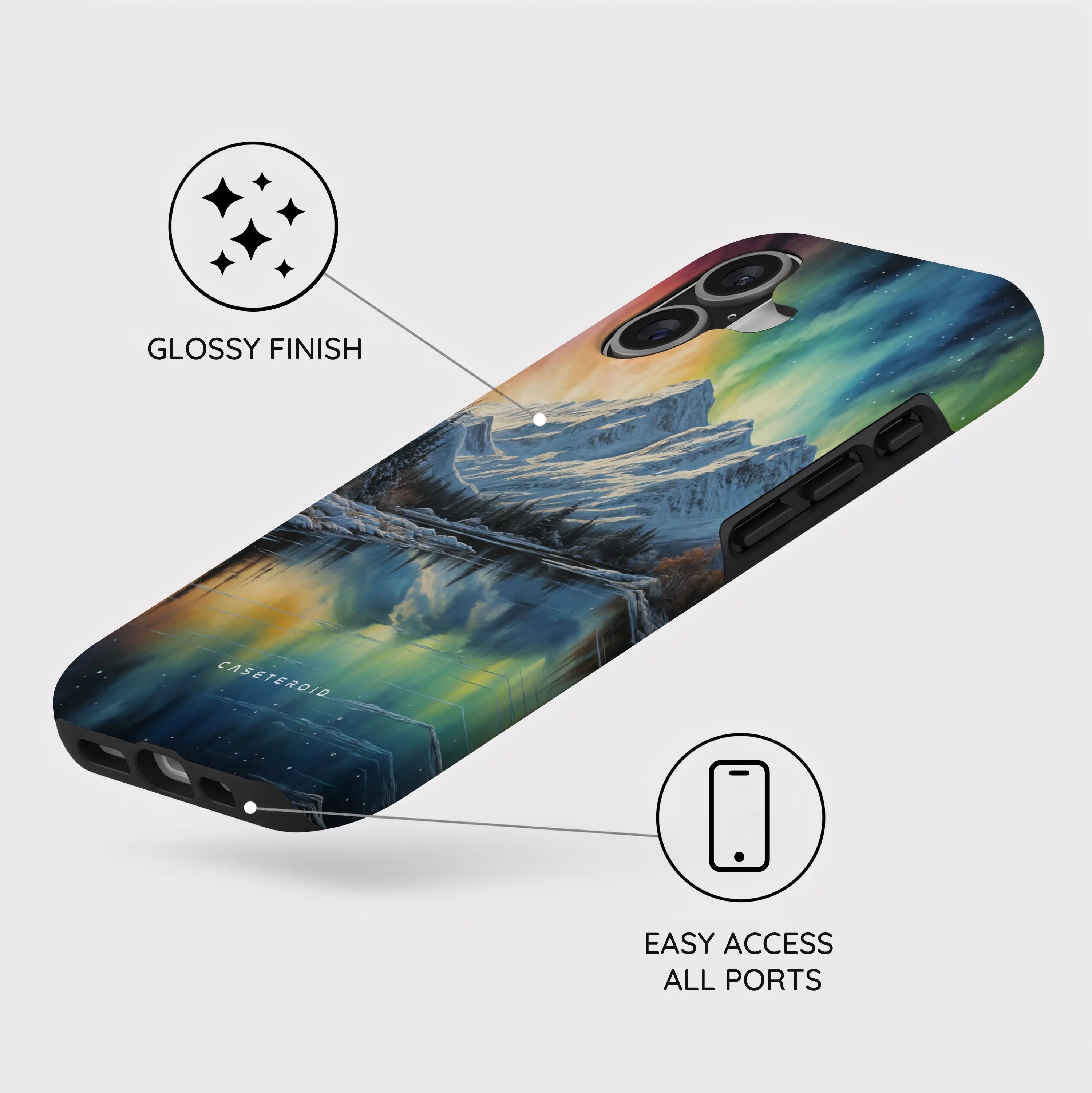 Aurora Wilderness Vista - iPhone 17 Case