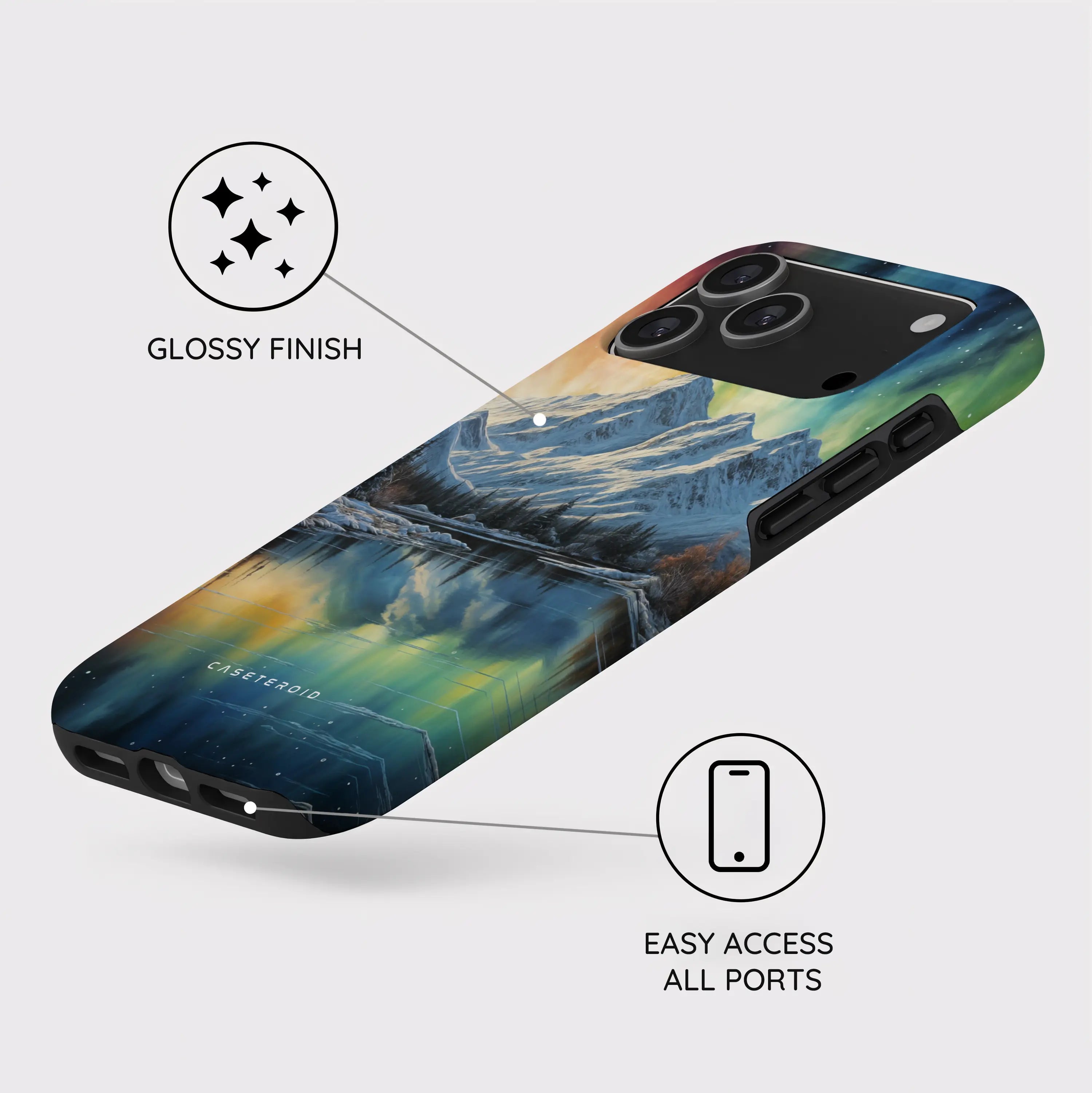 Aurora Wilderness Vista - iPhone 17 Pro Max Case