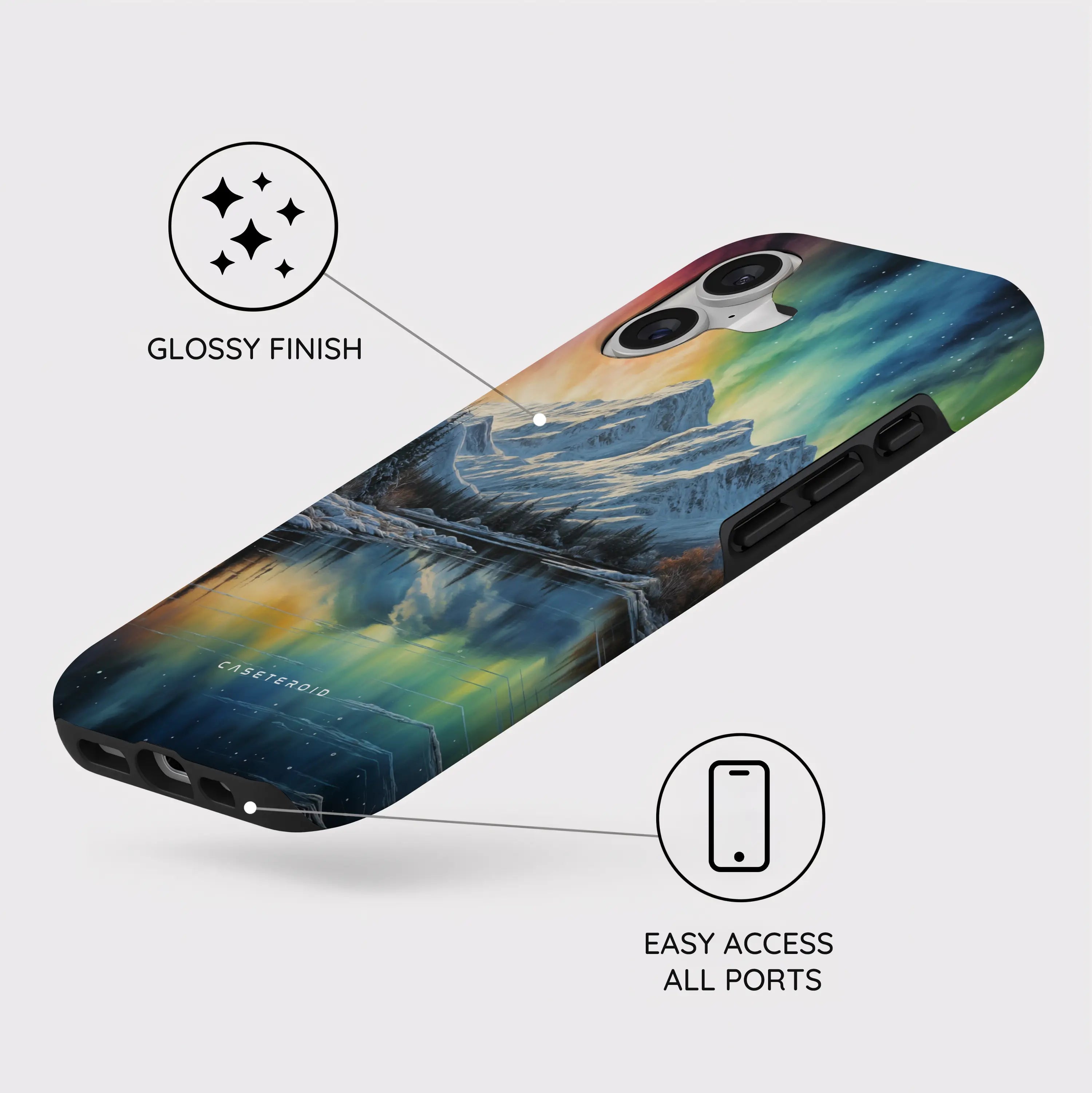 Aurora Wilderness Vista - iPhone 17 Case