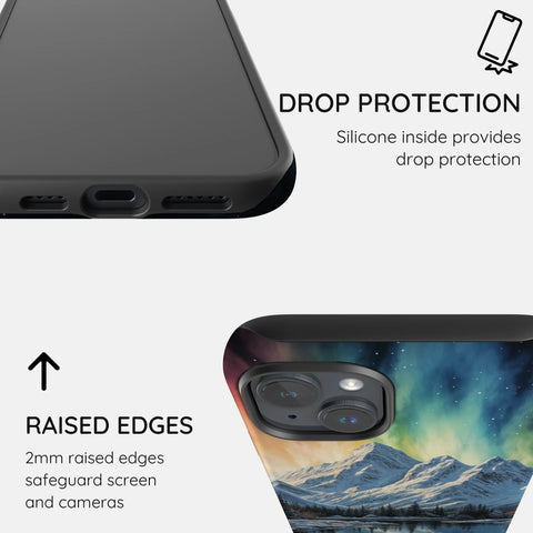 Aurora Wilderness Vista - iPhone 14 Case