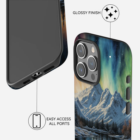 Aurora Wilderness Vista - iPhone 15 Pro Max Case