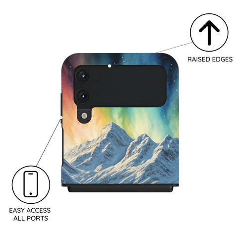 Aurora Wilderness Vista - Samsung Galaxy Z Flip 4 Case