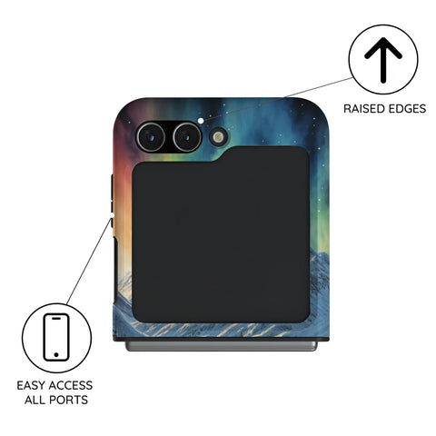 Aurora Wilderness Vista - Samsung Galaxy Z Flip 5 Case