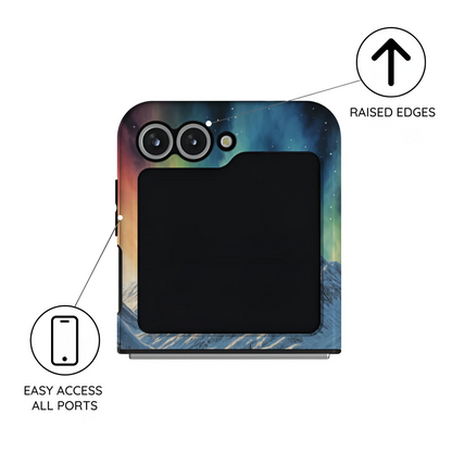 Aurora Wilderness Vista - Samsung Galaxy Z Flip 6 Case