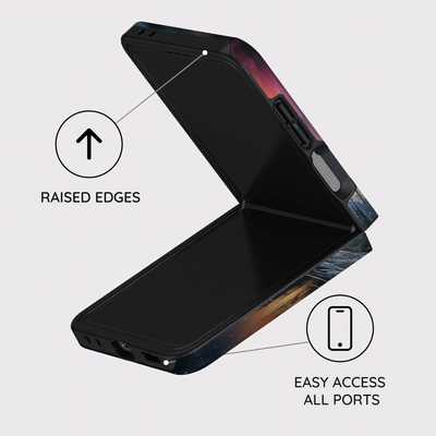 Aurora Wilderness Vista - Samsung Galaxy Z Flip 7 Case