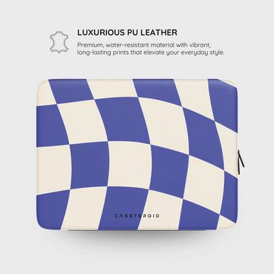 Azure Checkmate - Laptop Sleeve