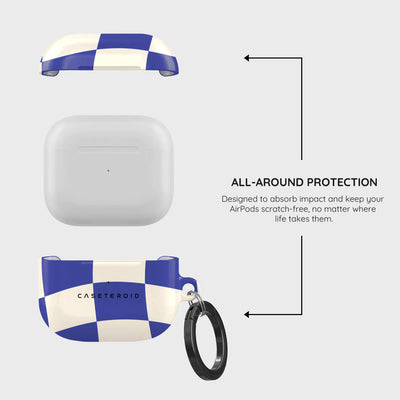 Azure Checkmate - AirPods 3 Case
