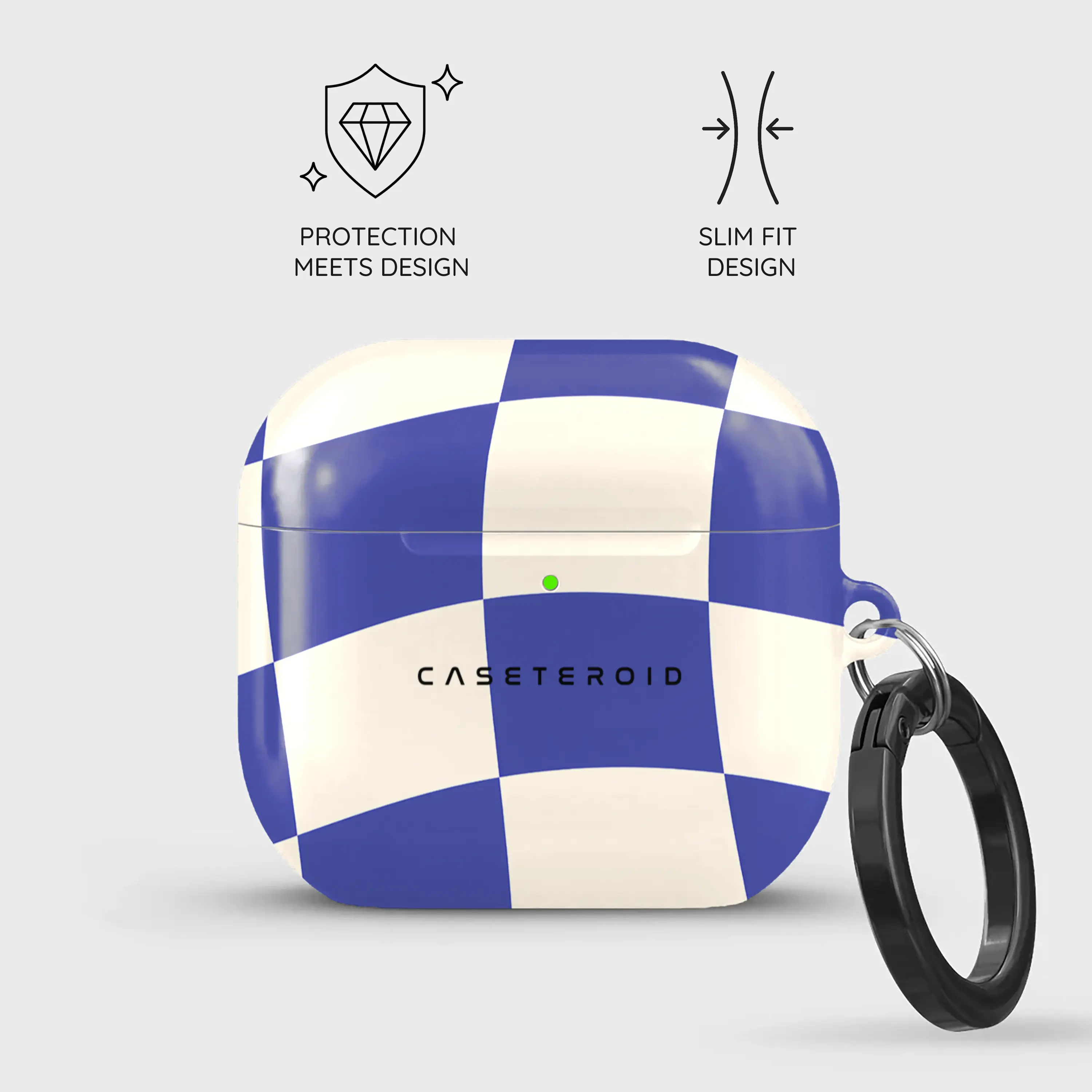 Azure Checkmate - AirPods 4 Case
