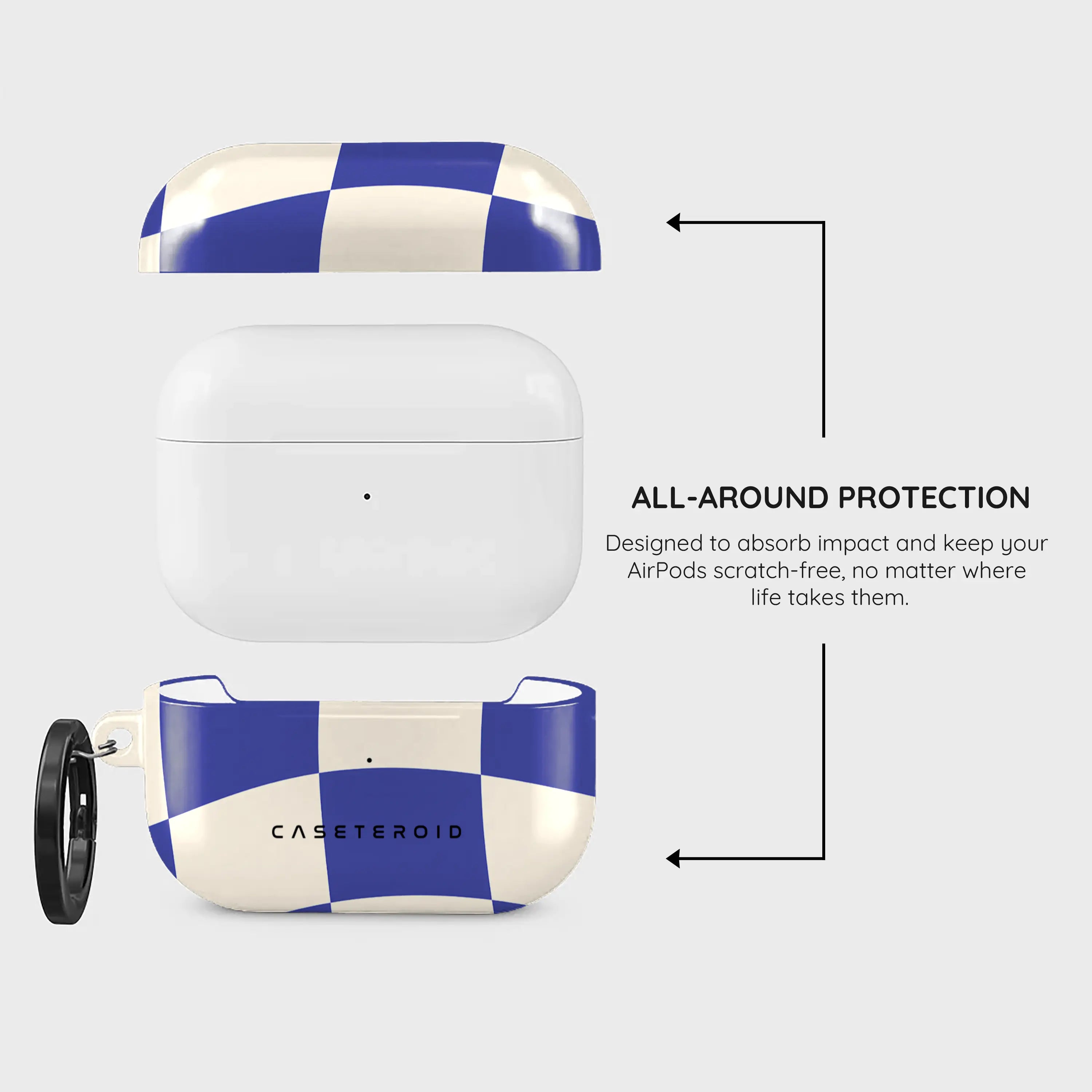 Azure Checkmate - AirPods Pro 2 Case