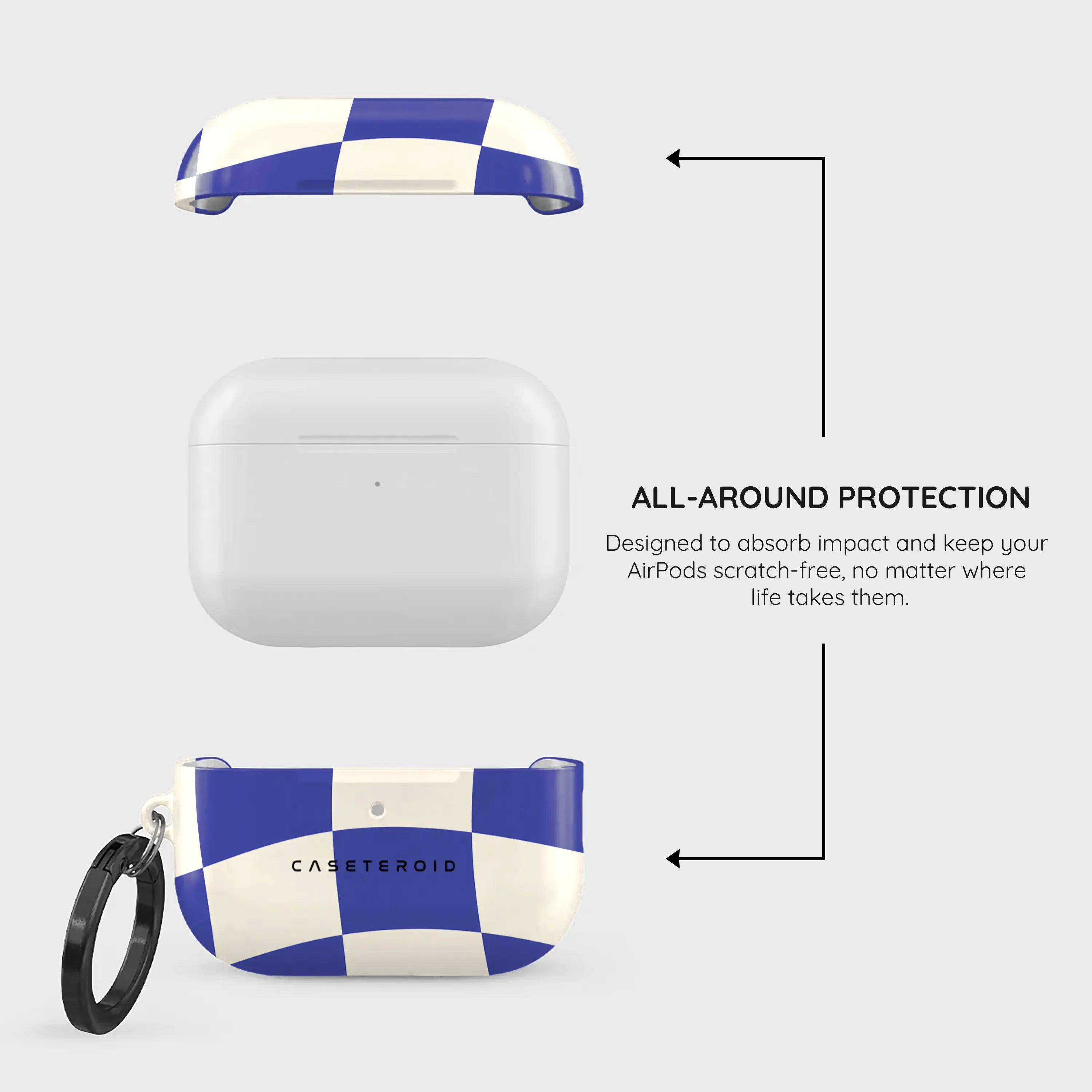 Azure Checkmate - AirPods Pro 3 Case