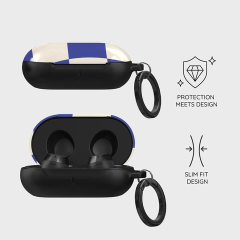 Azure Checkmate - Samsung Galaxy Buds Plus Case