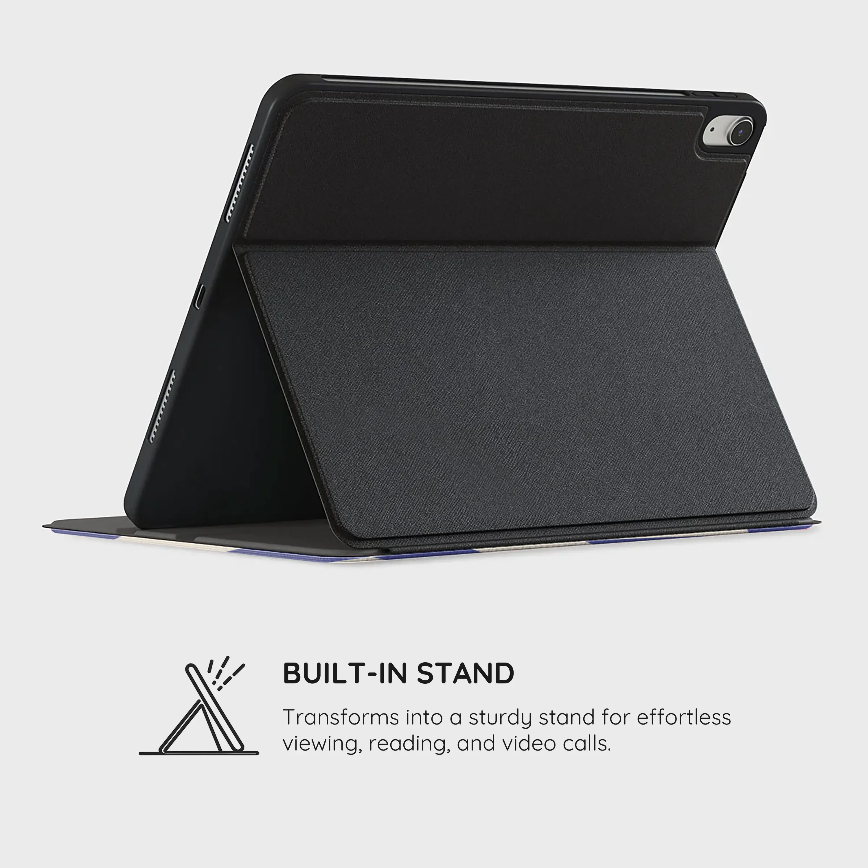 Azure Checkmate - iPad Air 11 (7th/6th Gen) Case