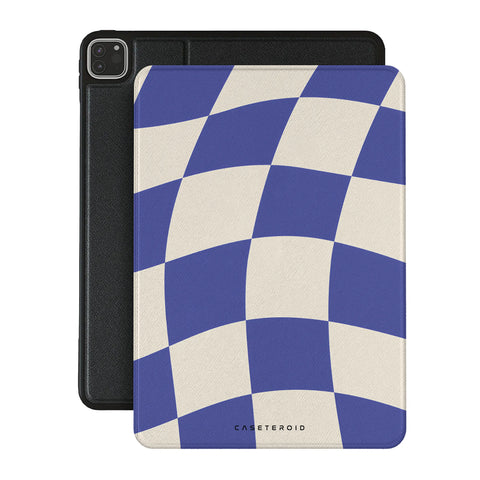 Azure Checkmate - iPad Pro 12.9 (6th/5th Gen) Case