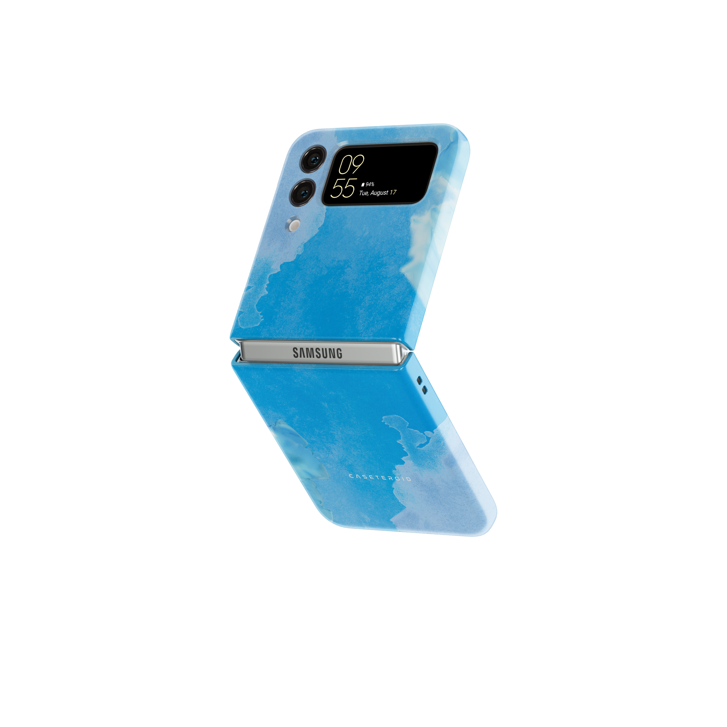 Samsung Galaxy Z Flip 5 Tough Case - Azure Horizon - CASETEROID