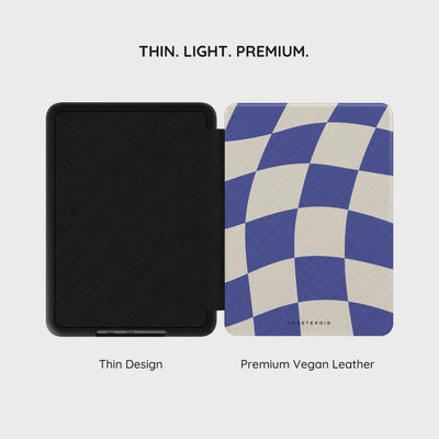 Azure Checkmate - Kindle Paperwhite (12th Gen) Case