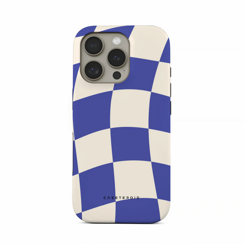 Azure Checkmate - iPhone 16 Pro Max Case