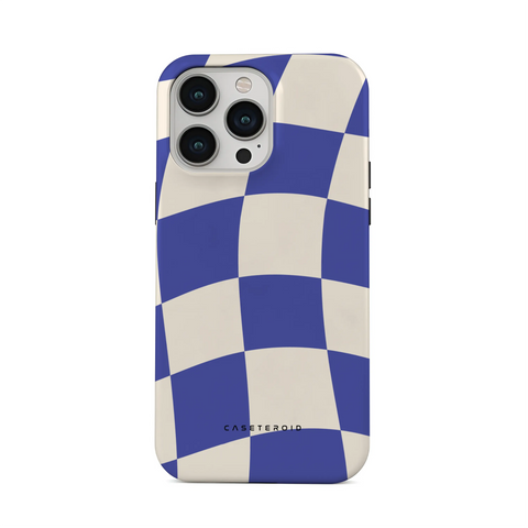 Azure Checkmate - iPhone 14 Pro Case