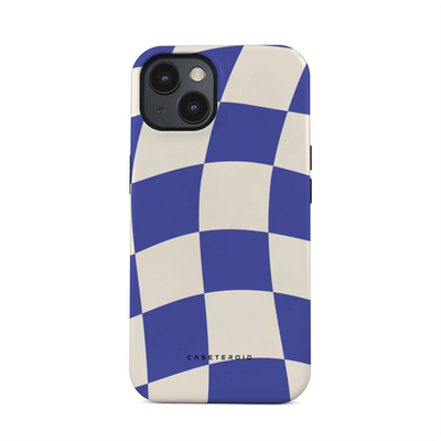 Azure Checkmate - iPhone 15 Case