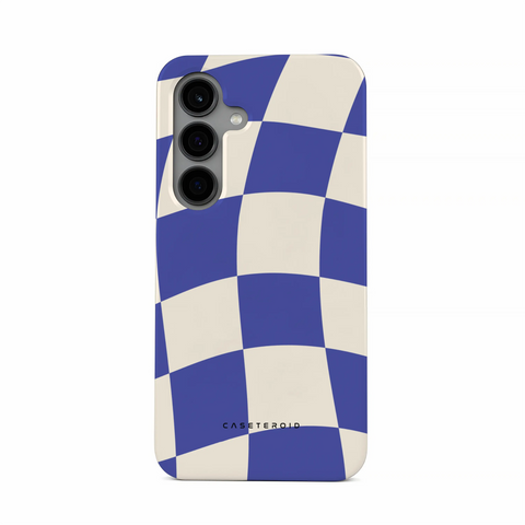 Azure Checkmate - Samsung Galaxy S24 Plus Case