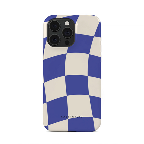 Azure Checkmate - iPhone 15 Pro Max Case