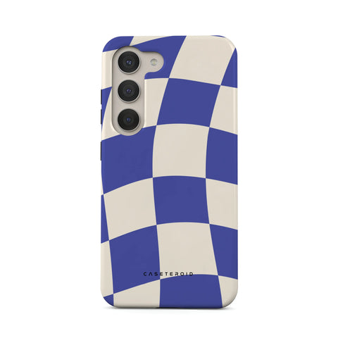 Azure Checkmate - Samsung Galaxy S23 Plus Case