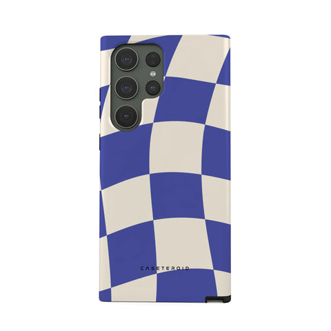 Azure Checkmate - Samsung Galaxy S23 Ultra Case