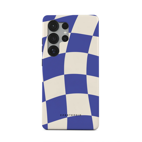 Azure Checkmate - Samsung Galaxy S25 Ultra Case