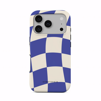 Azure Checkmate - iPhone 17 Pro Case