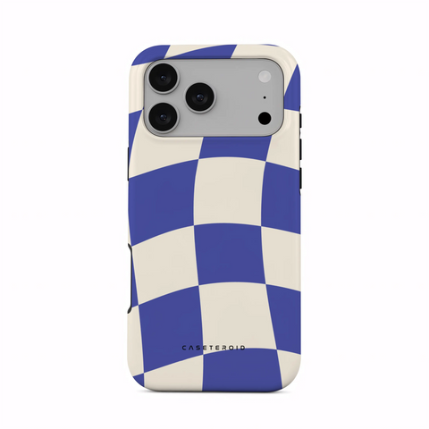 Azure Checkmate - iPhone 17 Pro Max Case