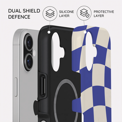 Azure Checkmate - iPhone 17 Case