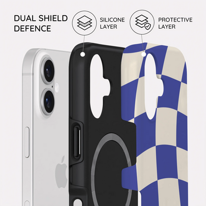 Azure Checkmate - iPhone 17 Case