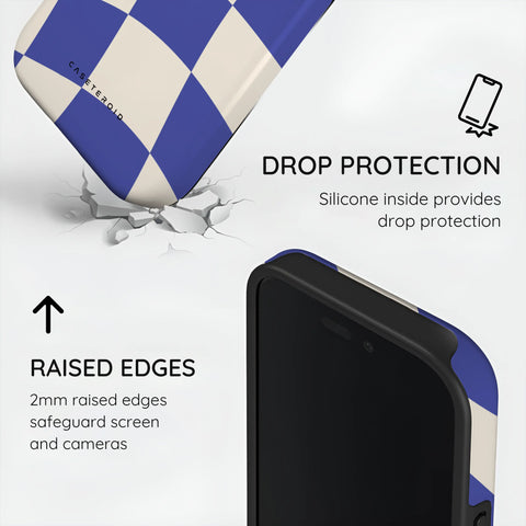 Azure Checkmate - iPhone 16 Pro Max Case