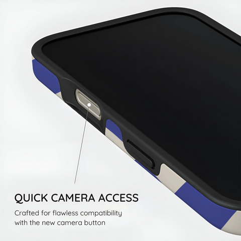 Azure Checkmate - iPhone 16 Pro Max Case