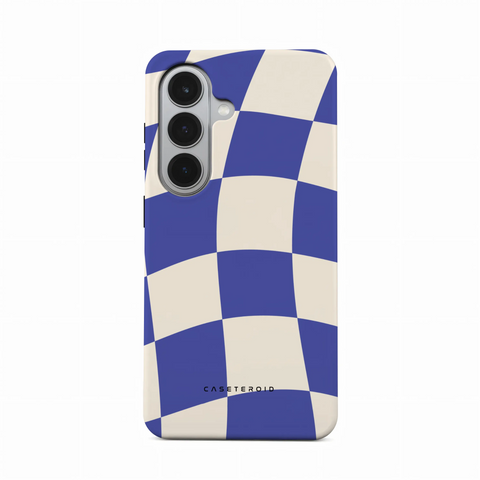 Azure Checkmate - Samsung Galaxy S26 Plus Case