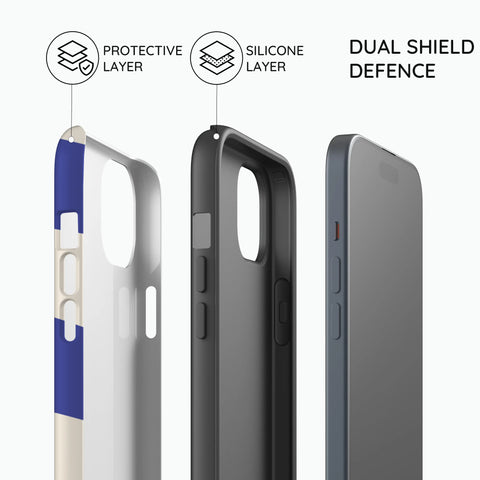 Azure Checkmate - iPhone 14 Pro Case