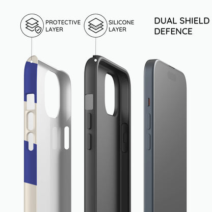 Azure Checkmate - iPhone 15 Case