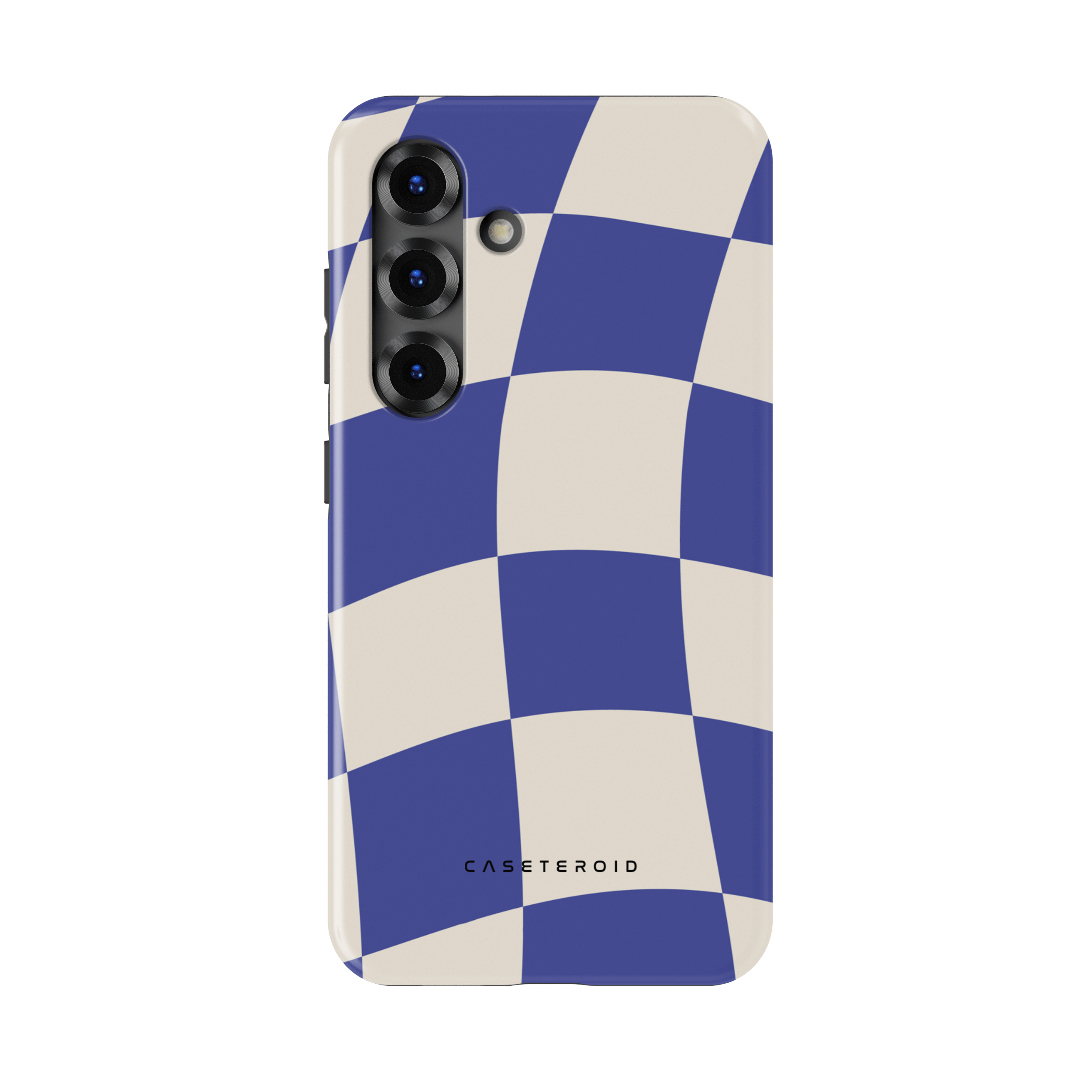 Azure Checkmate - Samsung Galaxy S25 Case