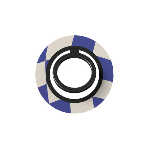 Azure Checkmate - Magnetic Ring Holder