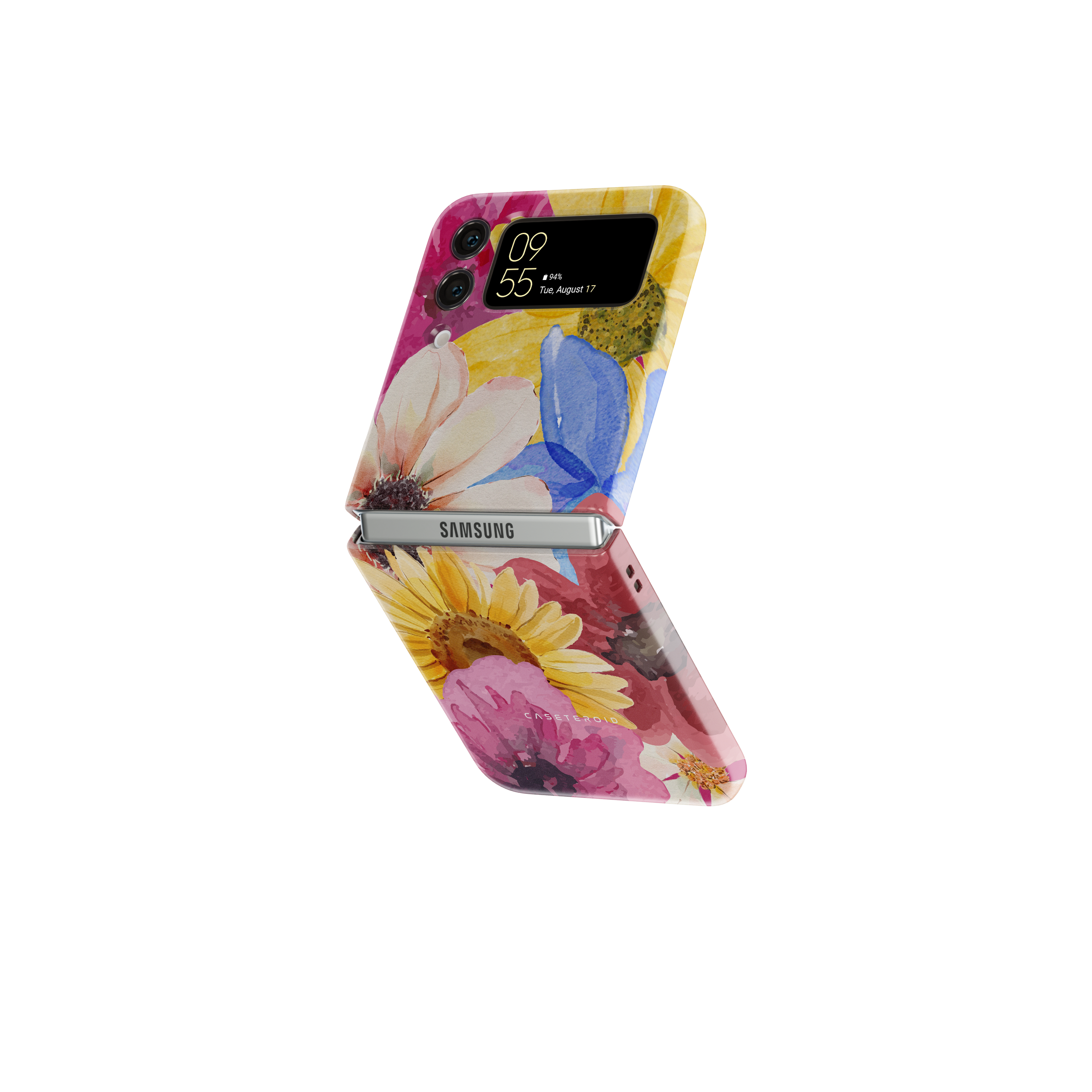 Samsung Galaxy Z Flip 3 Tough Case - Bloom Splash - CASETEROID