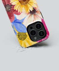 iPhone Tough Case with MagSafe - Bloom Splash - CASETEROID